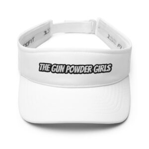 The Gun Powder Girls Visor (White)