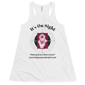 GPG "It's On Sight" Flowy Racerback Tank