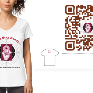 GPG "If You Stay Ready" Classic V-Neck Tee