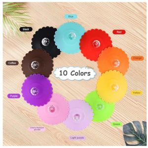 Diamond Diva Safe Drink Glass/Cup/Cocktail Covers (Scalloped-Edges)