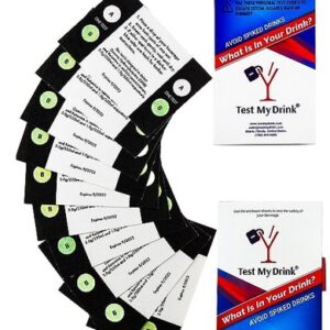 Test My Drink® Drink Testing Strips Kit